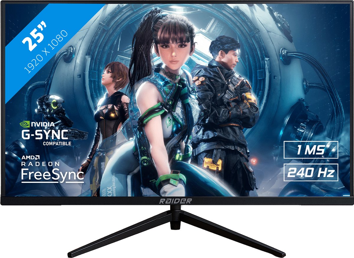 RAIDER Apex 25 PRO Gaming Monitor 25 inch 240Hz - Product - €109,00