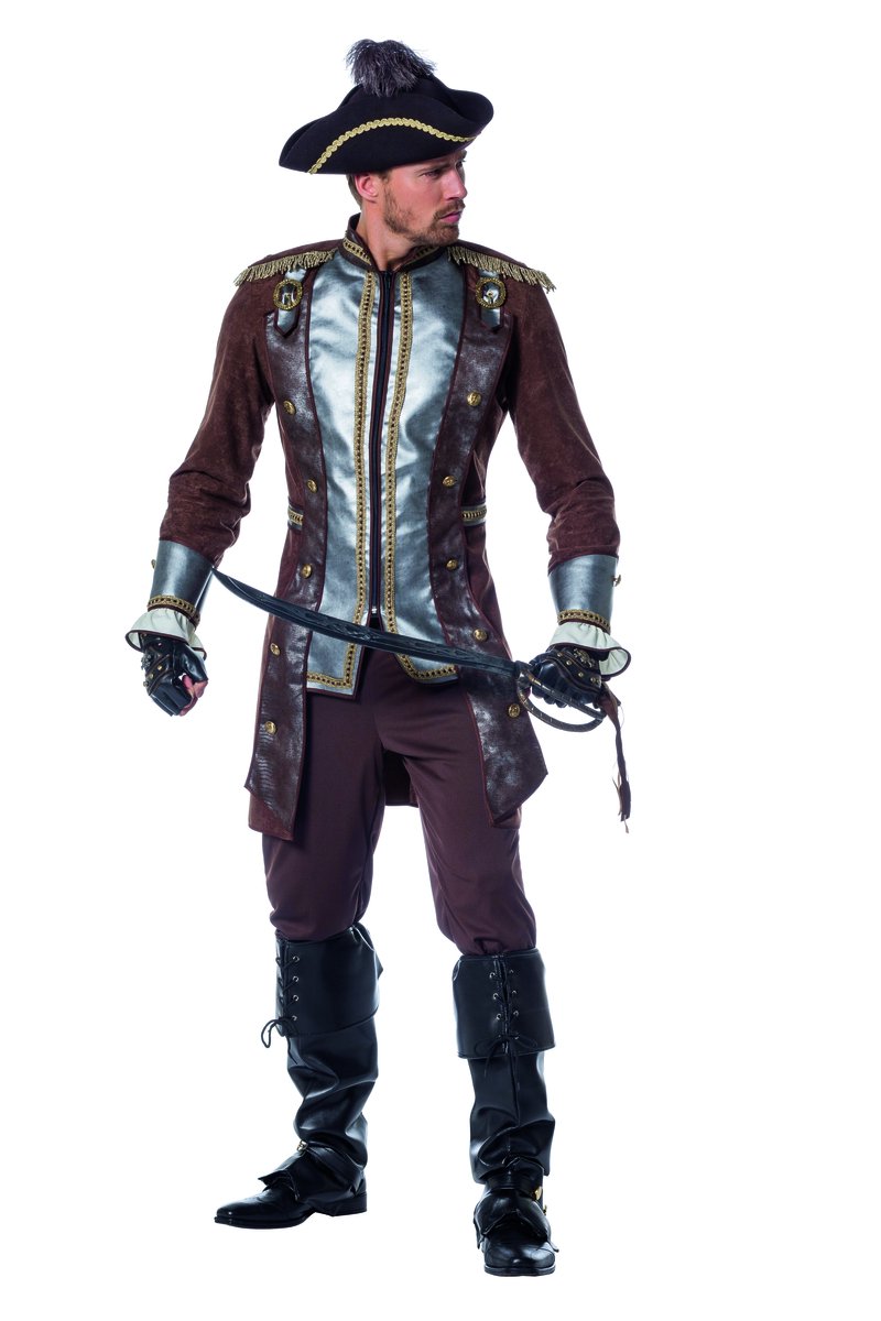 Luxe Piratenpak heren - Maat 50