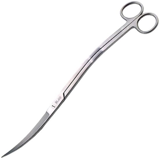 BLAU wave schaar 26cm - Aquarium Planten Schaar