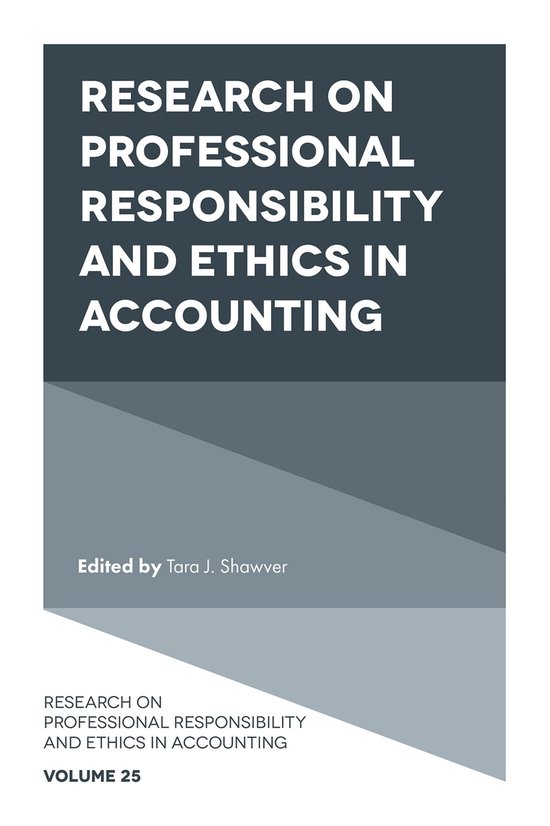 Research on Professional Responsibility and Ethics in Accoun ... - cover