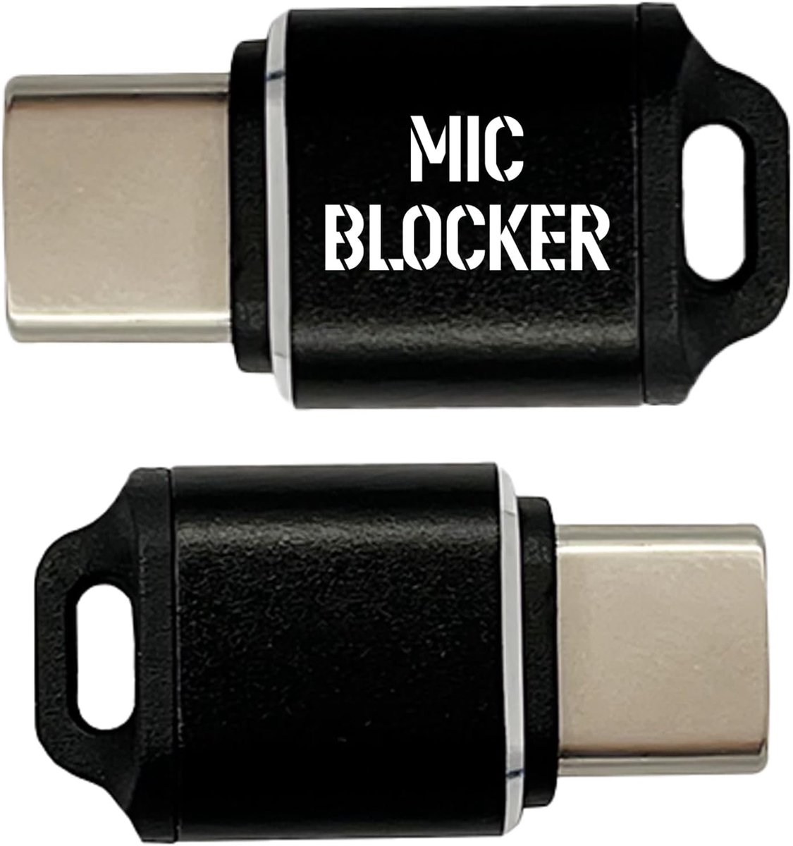 Type-C Microfoon Blocker – Microfoon Blocker Privacy Beschermer & Anti-Overhorchting Apparaat, Geschikt voor iPhone, iPad, Mac, Android & Windows, Geschikt voor iPhone 15/Pro/Max, iPad Pro/Air/Mini, MacBook (2 stuks)
