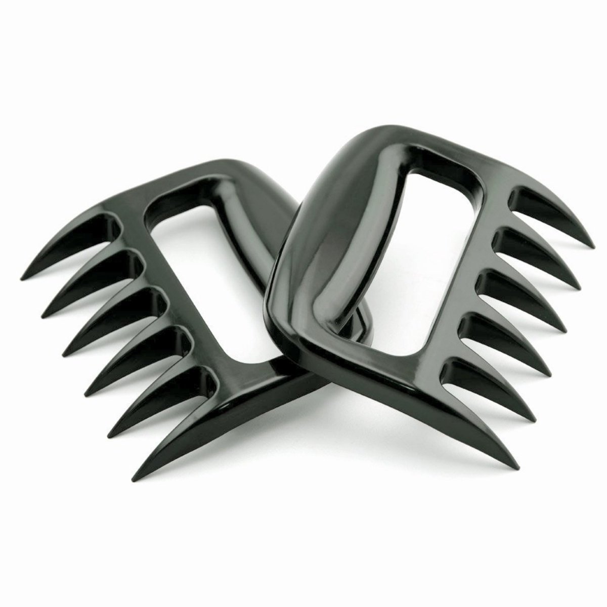 EXCITAT Vleesklauwen - Pulled Pork Klauwen - BBQ accesoires - Must Have voor BBQ Professionals - Perfect om te Snijden - Zwart - 1 Paar