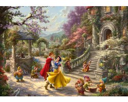 Disney Princess - Sneeuwwitje: Dansen met de prins - 1000 stukjes Puzzel
