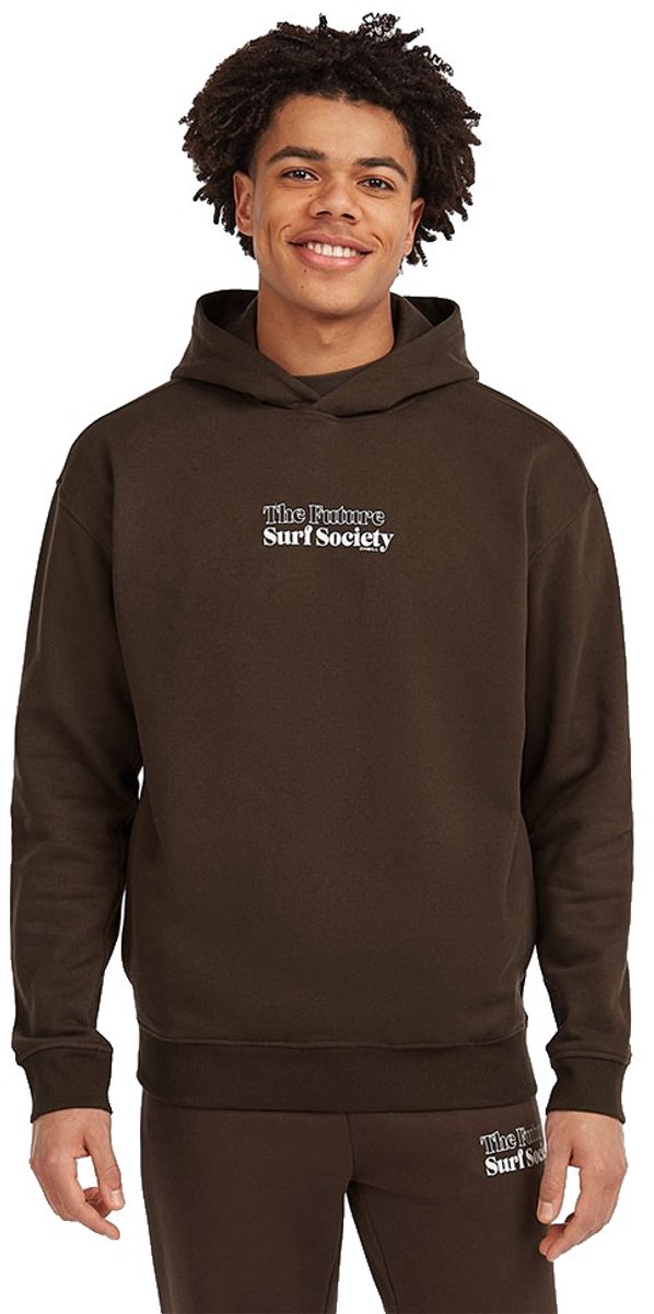 O´neill The Future Surf Society Hoodie 2XL Man Coffee Bean