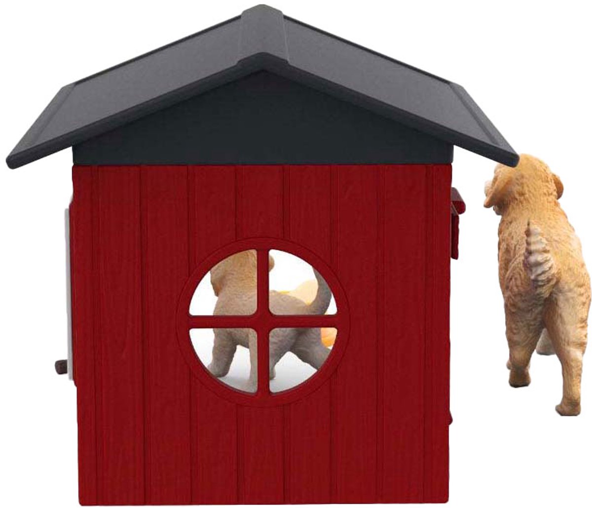 schleich FARM WORLD - Hondenhok met golden retrievers - 42722 — afbeelding 3