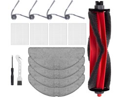 Allecto Plus - Accessoireset voor robotstofzuigers - Hoofdborstel, HEPA-filters, Reinigingsdoeken, Zijborstels - Roborock Q7 M5 / Q7 L5