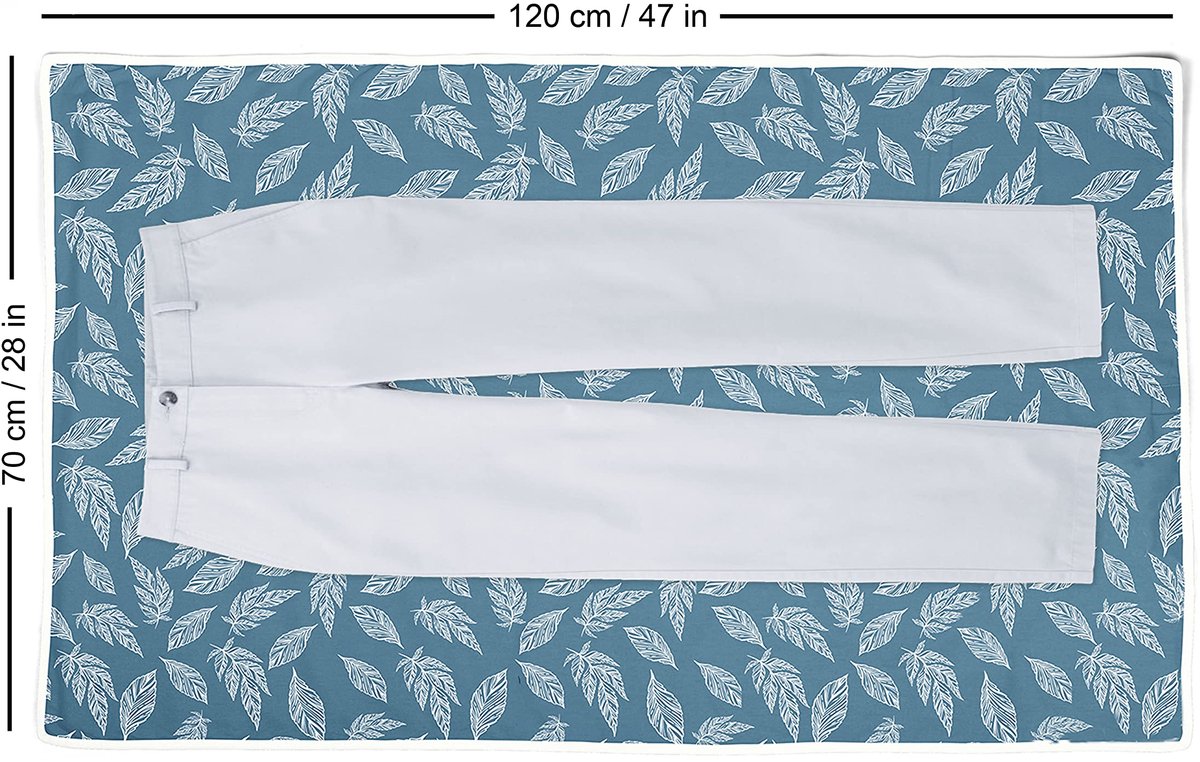 Ibenzoa® Extra Grote Strijkmat met Hittebestendige Siliconen Beugel voor Tafel en Bed