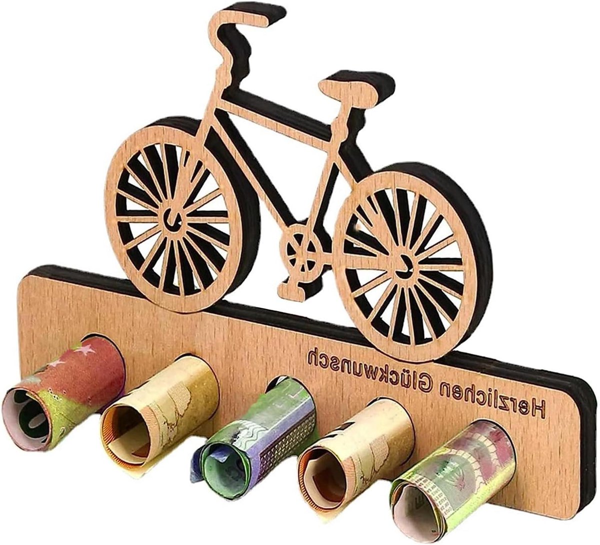 Allecto Plus - Houten fiets als cadeau - uniek verjaardagscadeau - populair voor jong en oud