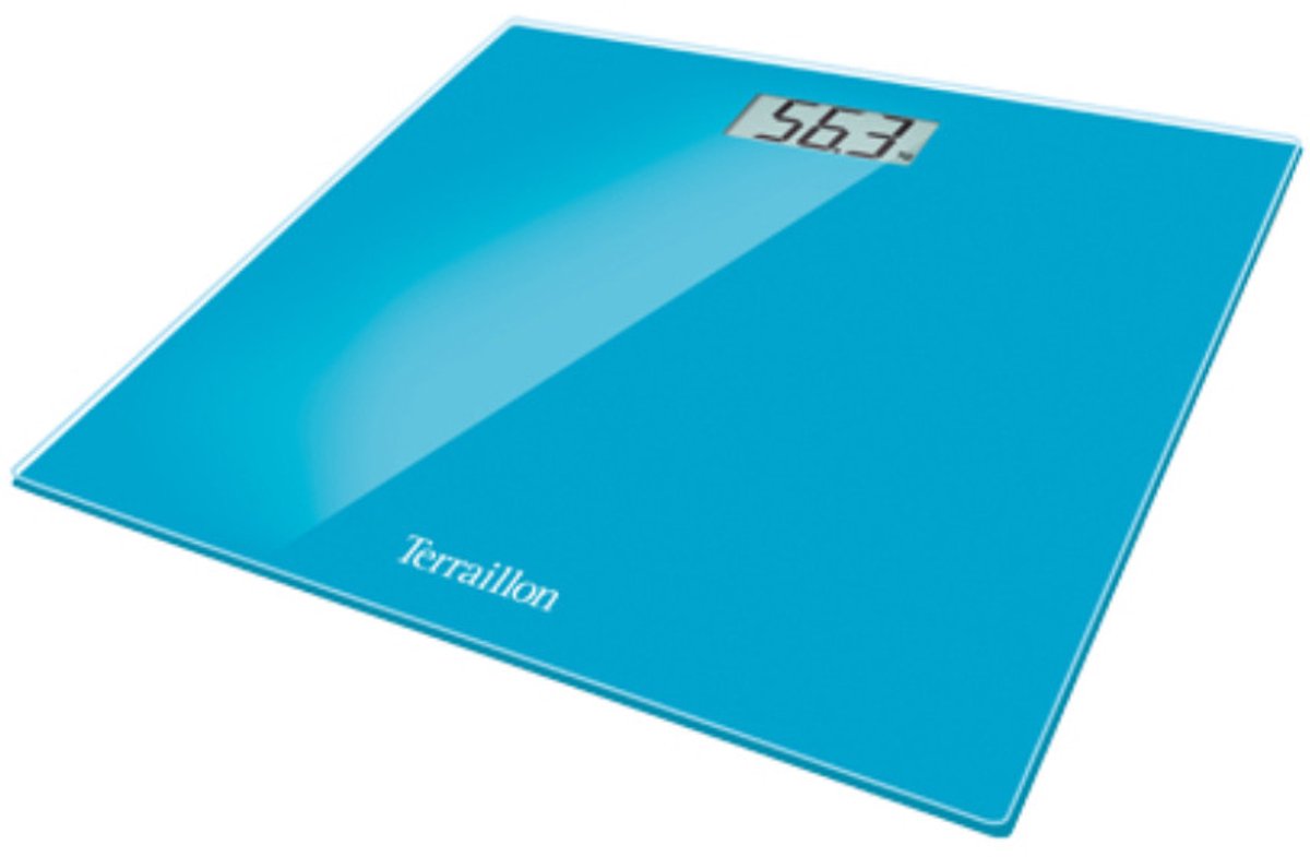 Terraillon TX1500 Elektronische weegschaal Vierkant Blauw