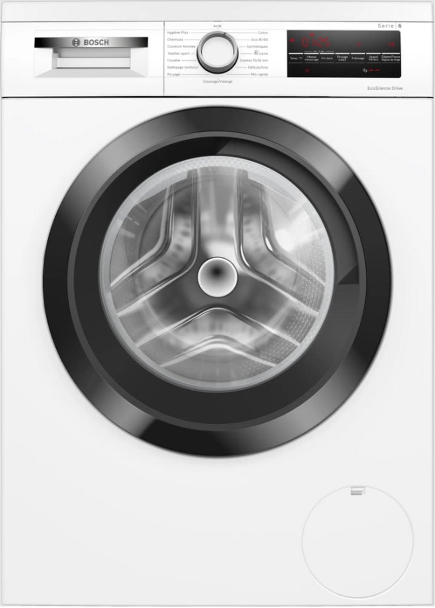 Bosch Serie 6 WUU28T18FR wasmachine Voorbelading 8 kg 1400 RPM Wit - FR Display