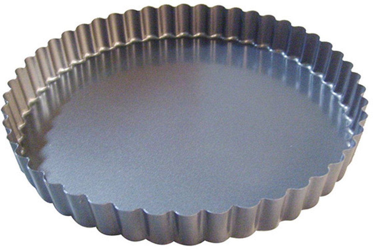 ronde gecanneleerde taartvorm 32cm - de buyer - 4705.32