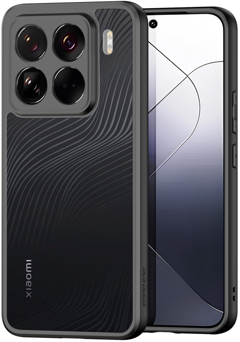 Dux Ducis Aimo Geschikt voor Xiaomi 15 Pro - Back Cover Case Zwart