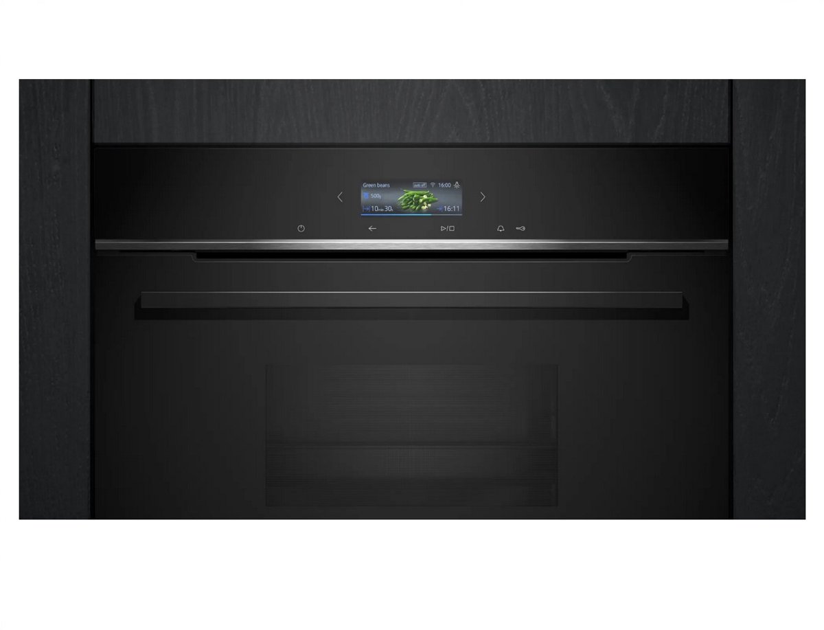 Siemens CD714GXB1 | Inbouw stoomoven | 45 cm | Zwart | FullSteam – foto 4