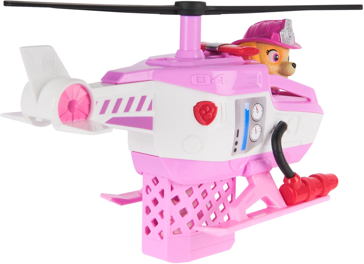 PAW Patrol - Brandweerredding - Skye's brandweerhelikopter - speelgoedvoertuig met speelfiguur — afbeelding 4