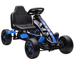 AIYAPLAY-Pedaal Go Kart-100x59x60.5cm-Kunststof-Blauw