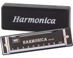 Mondharmonica - Music - Premium Mondharmonica voor Volwassenen en Kinderen - Blues Harmonica C Majeur - Mondharmonica met Box