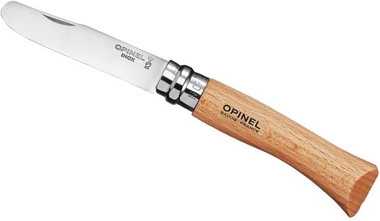 Opinel My First Opinel Kinderzakmes - RVS/Beuk - Etui