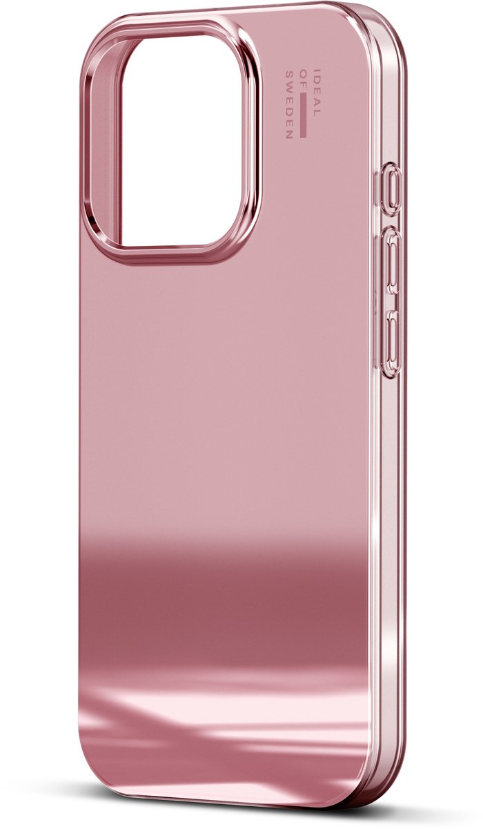 iDeal of Sweden Mirror Case MagSafe geschikt voor Apple iPhone 16 Pro Max Mirror Rose Pink