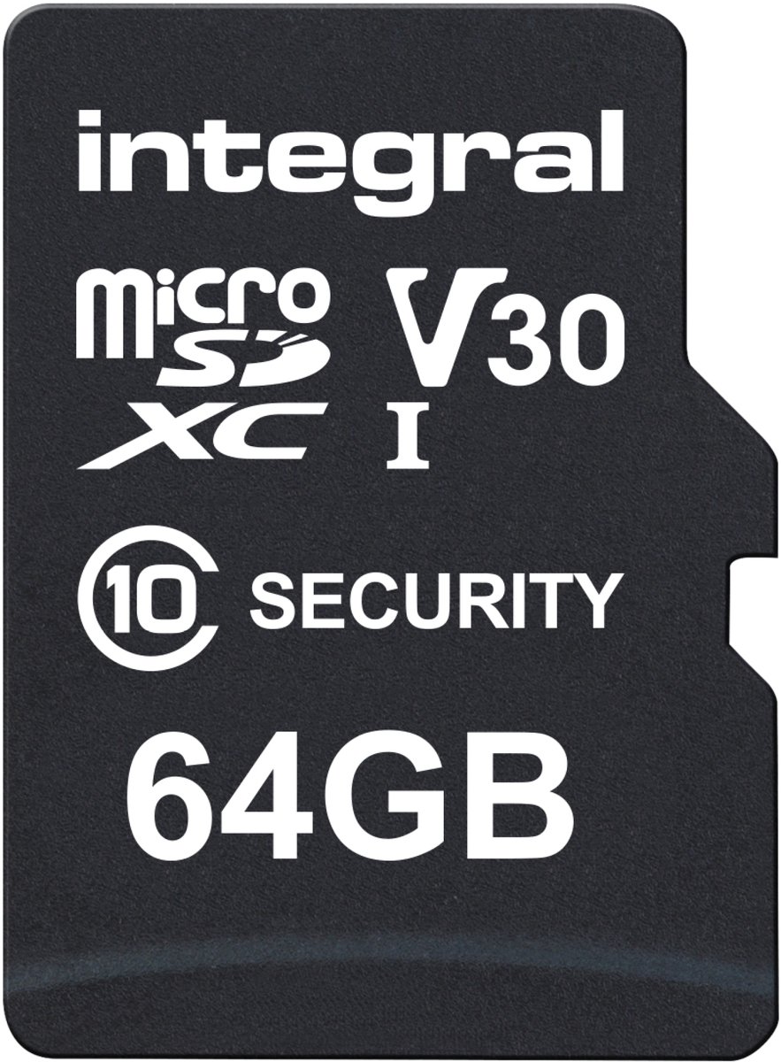 Integral INMSDX64G10-SEC flashgeheugen 64 GB MicroSDXC UHS-I Klasse 10