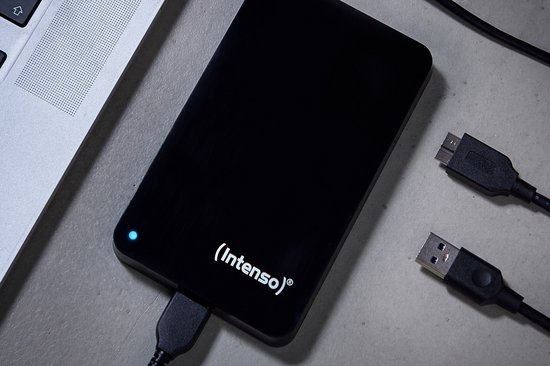 Draagbare 2,5-inch harde schijf - HDD 3,2 + USB - INTENSO - 2 TB + 64 GB — afbeelding 3