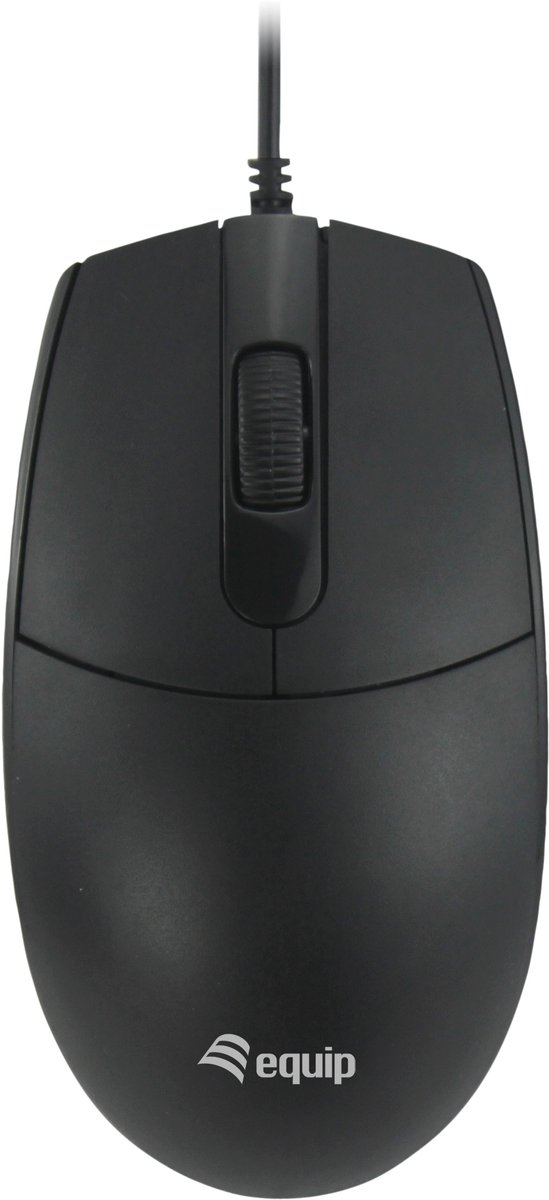 Muis Equip 245117 Zwart 1200 DPI
