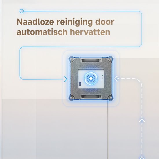Raamreiniger, 5600 Pa, automatische