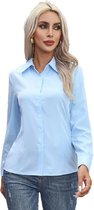 Chemisier décontracté Blauw pour femme - Mode - Fashion - Taille M