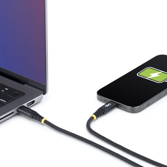Câble USB 2.0 USB-C StarTech.com S2CEPR2M-USB-CABLE, Zwart