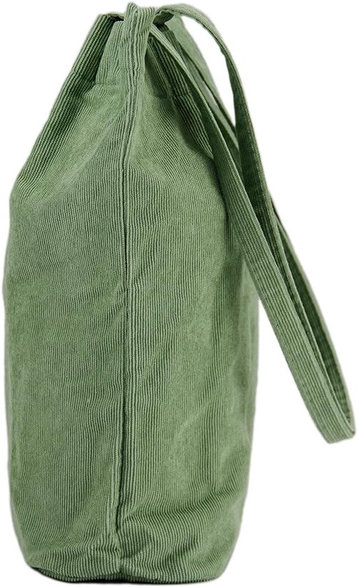 Sac fourre-tout en velours côtelé, joli sac à bandoulière pour femme avec poche intérieure, idéal pour le travail, la plage, les voyages et le shopping