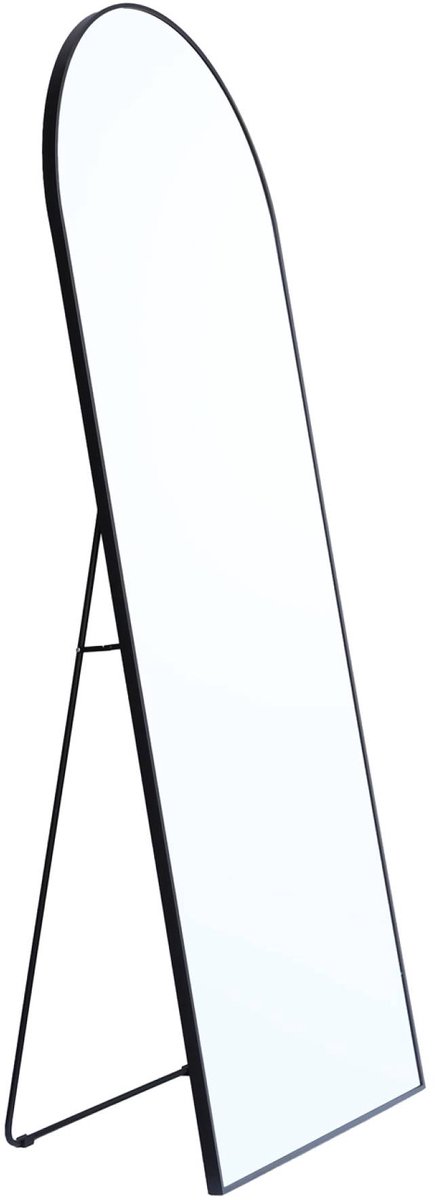 sweeek - Vrijstaande spiegel van aluminium - 2 mogelijke maten 60 x 165 x 2,8 cm / 80 x 200 x 2,8 cm - justin