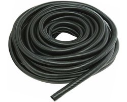 Flexibele Buis Ribbelbuis Kabelbescherming - Buis Bescherming Kabels - Afdekken Kabelmanagement Weefgetouw Draad Gespleten Diameter 10mm Lengte 15 Meter