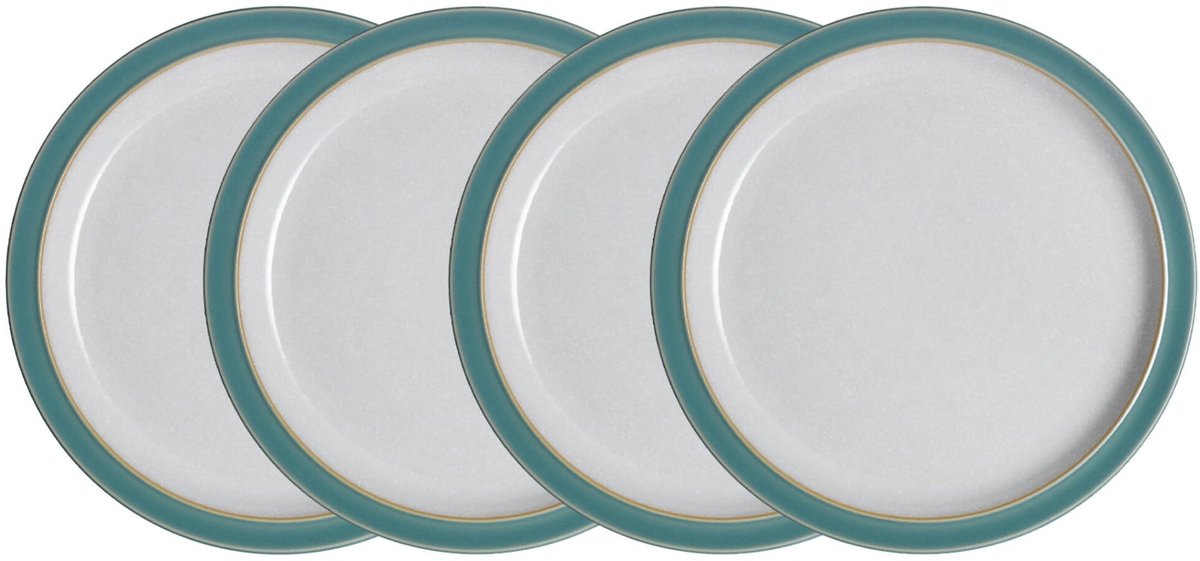 Denby 415040005 Dinerbord, aardewerk, varengroen