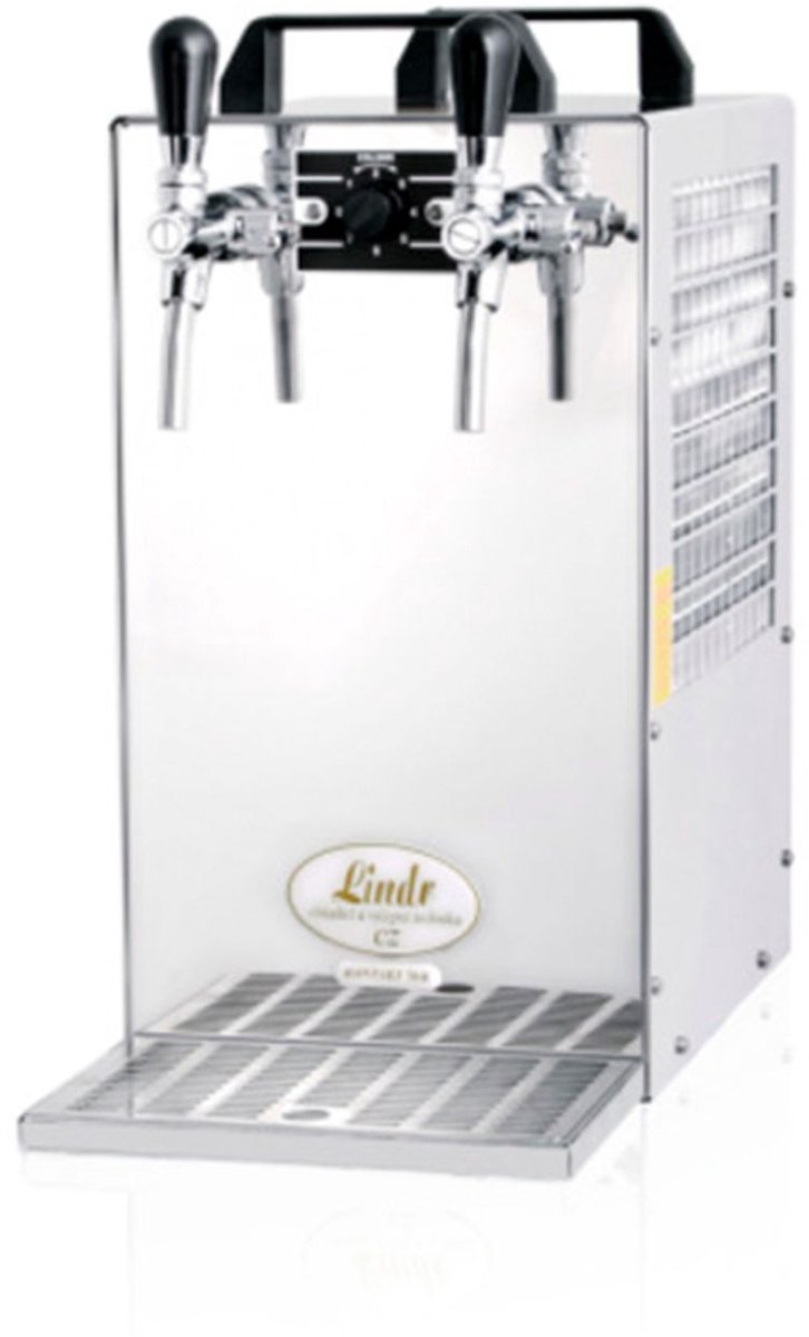 Biertap - Kontakt 70/K Profi, thuistap, bierkoeler met 2-lijns, membraanpomp, 90 liter/uur