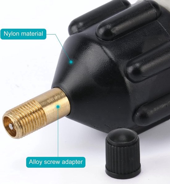 2-delige kajakadapterset, SUP-adapterventiel, opblaaspompconverter voor kano's, stand-up paddleboards van Sopipy — afbeelding 5
