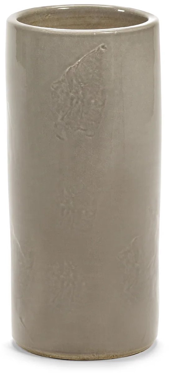 Serax Vincent Van Duysen Vaso vaas D15cm H32cm grijs