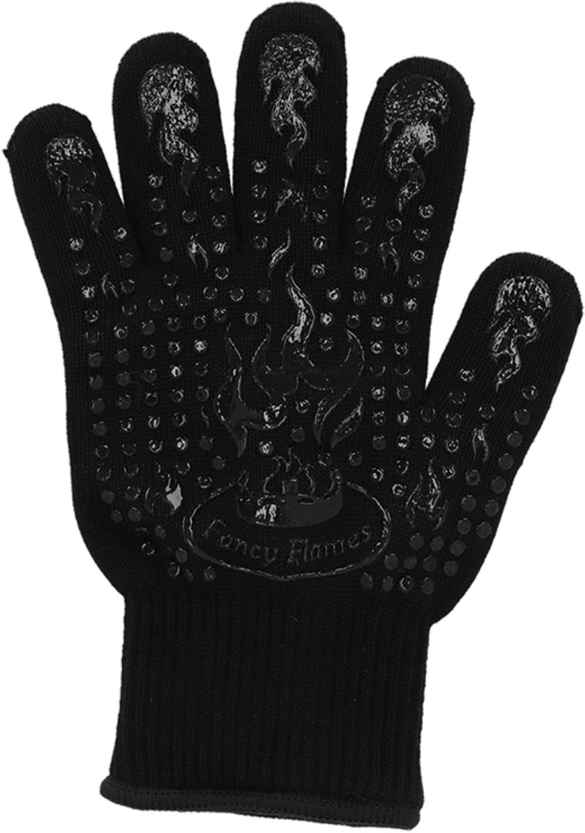 Fancy Flames BBQ handschoen - polyester - links en rechtshandig - veiligheid - BBQ accessoires