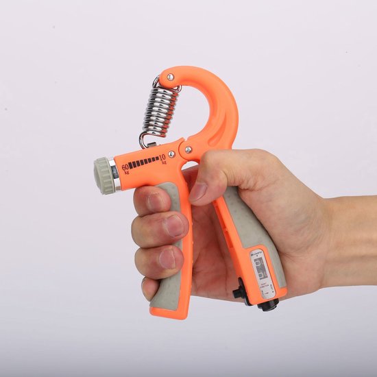 Verstelbare Handgreepversterker 5-165 Kg - Digitale Onderarm Trainer Met Teller Voor Fitness
