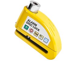 110dB Alarm Schijfrem Slot - Fietsslot - Universeel Voor E-Bike/Motor/Fiets - Diefstal Alarm Met Druksensor - Zinklegering & C-Sleutel - Waterdicht Ontwerp