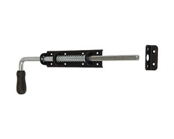 Wovar Veergrendel Zwart 420 mm | Per Stuk