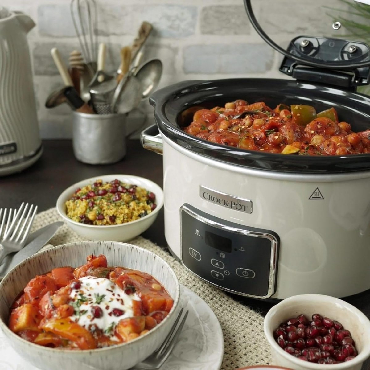 RFWR® Digitale Lift- & Serve Slowcooker met 3,5 L Inhoud - afbeelding 2