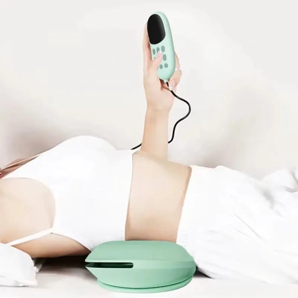 Elektrische Luchttractie Rugmassager met Warmte en Vibratie - afbeelding 3