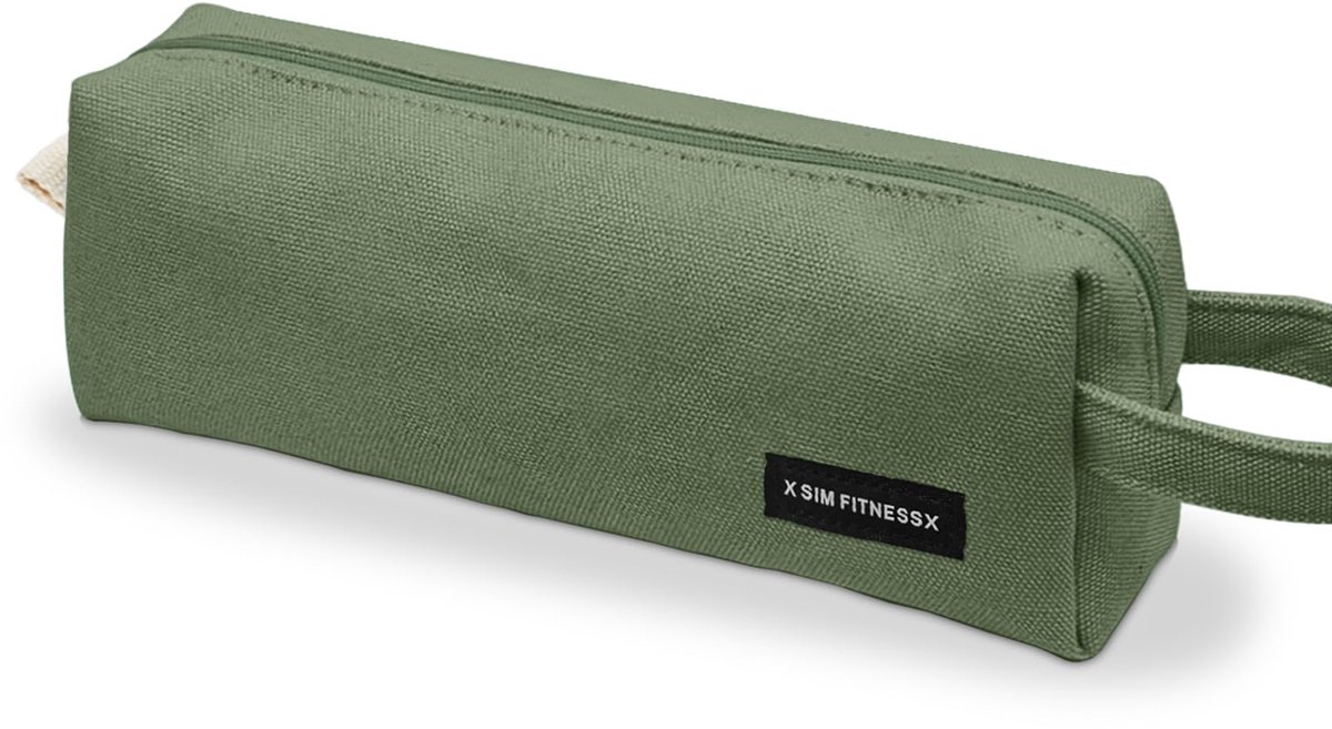 Pennenetui voor Tienermeisjes - Handig Etui voor School & Kantoor - Groen