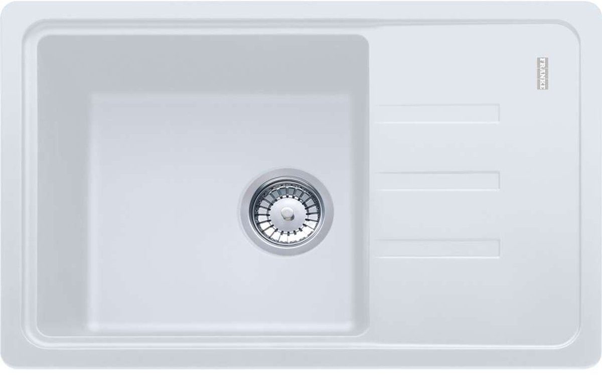 Franke Malta - BSG 611-62 fragraniet spoelbak, 62x44 cm, ijswit 114.0440.889