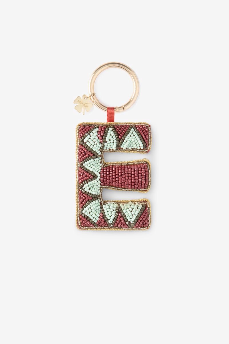 Sissy-Boy - Rode bag charm letter E