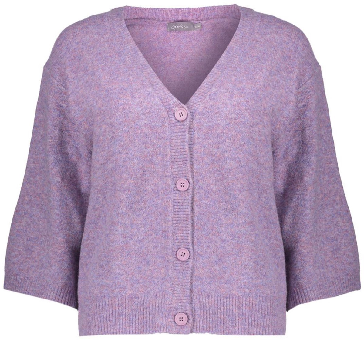Geisha dames vest met V-hals en 3/4 wijde mouwen - 54532-14