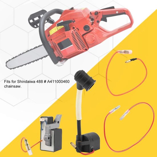 Bobinemodule, Upgrade Uw Shindaiwa 488 Kettingzaag met Onze Krachtige Bobinemodule A411000460 Reserveonderdeel Geniet van Betrouwbare Ontsteking en Duurzaamheid voor Optimale — afbeelding 4