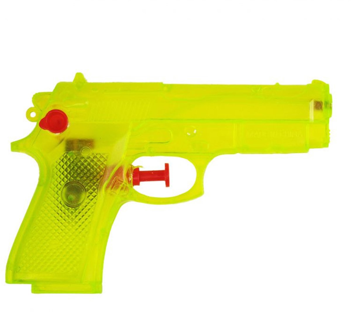 Waterpistool setje - 4x stuks - roze en geel - basic model - pistooltjes - 14 cm