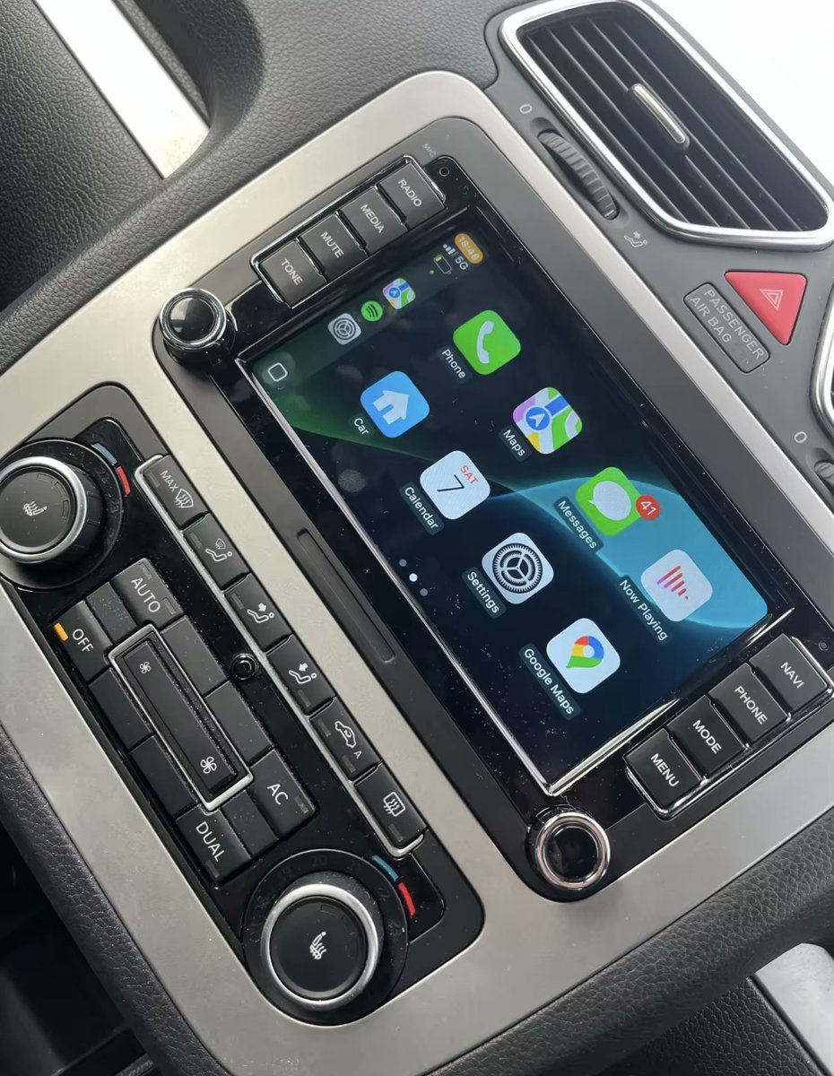 CarPlay geschikt voor Volkswagen Jetta Polo Golf 5 6 Passat Transporter Android 13 navigatie Bluetooth USB WiFi 4+64GB 4G