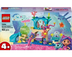Product afbeelding van LEGO® Gabby's Poppenhuis Zeemeermin Gabby's Aquariumavontuur - 11204