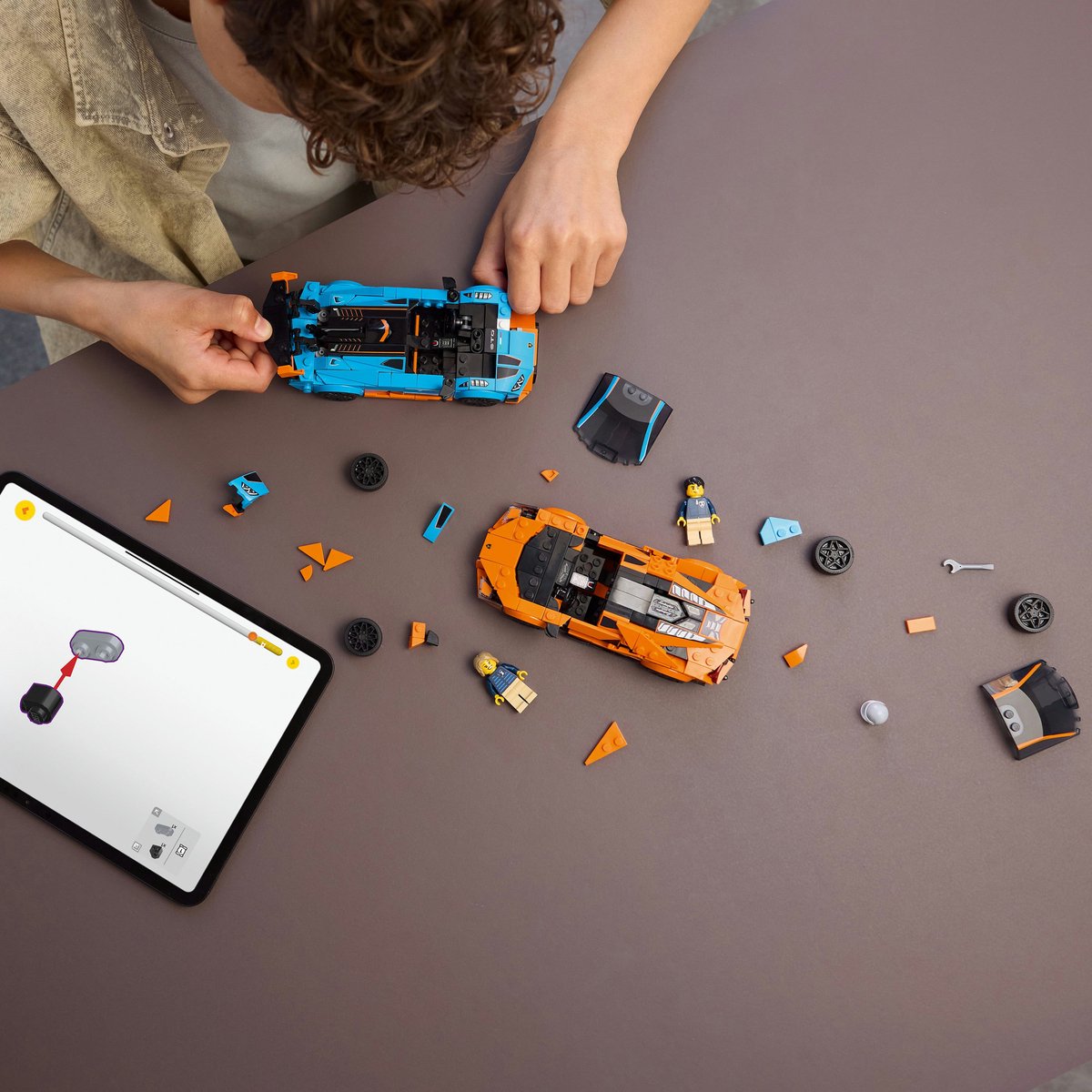 LEGO® Speed Champions Lamborghini Revuelto en Huracán STO - 77238 — afbeelding 3